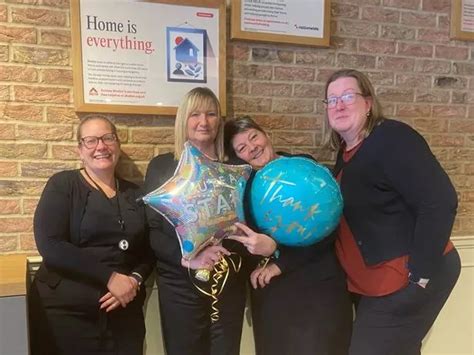 Hanley bank worker retires 41 years after her mum spotted advert .